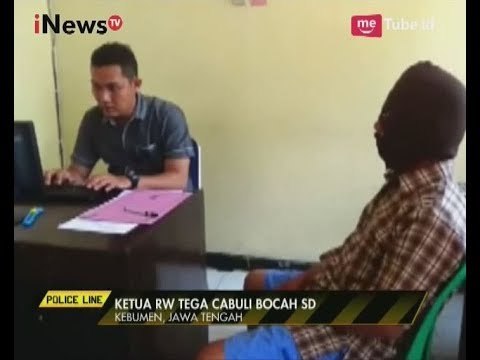 Bejat! Seorang Bocah SD Dicabuli Ketua RW Setempat Saat Seorang Diri Dirumahnya - Police Line 29/09