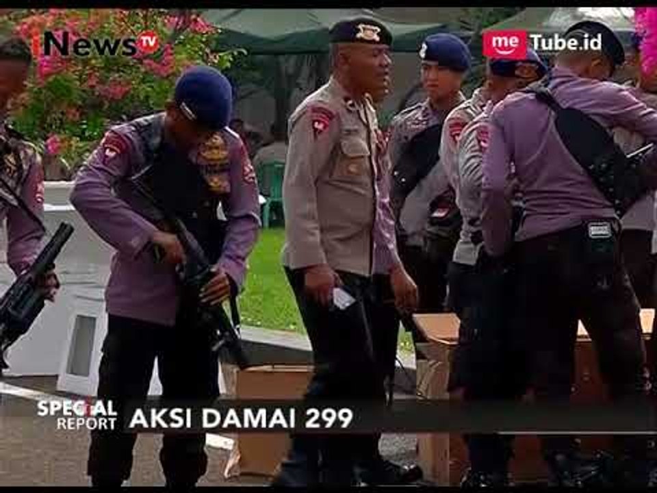 Jelang Aksi Damai 299, Polisi Sudah Mulai Berjaga di Depan Gedung DPR RI - Special Report 29/09