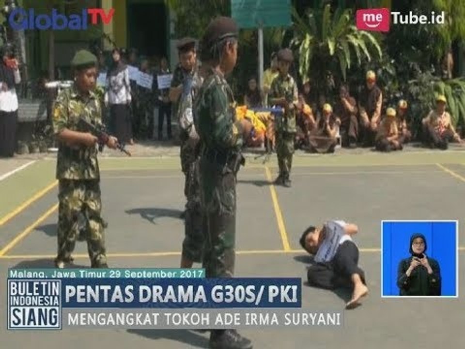 [Unik] Siswa SD di Kota Malang Gelar Pentas Drama G30S PKI - iNews Siang 30/09