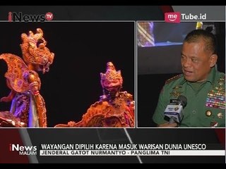 Sambut HUT Ke-72, TNI Gelar Pagelaran Wayang NKRI di Kota Tua Jakarta - iNews Malam 29/09