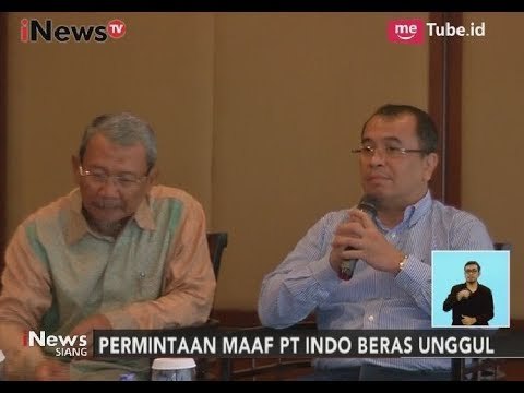 Ditemukannya Beras Oplosan, PT. Indo Beras Unggul Memohon Maaf atas Kelalaiannya - iNews Siang 30/09