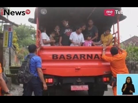 Beberapa Warga yang Tinggal di Zona Aman Gunung Agung, Dipulangkan Tim Basarnas - iNews Siang 03/10
