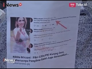 Nikita Mirzani Melakukan Pencemaran Nama Baik Terhadap Panglima TNI -  iNews Petang 04/10