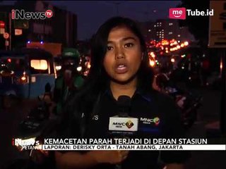 PKL Tanah Abang Tetap Berjualan di Trotoar Meski Kerap Ditertibkan - iNews Petang 25/10
