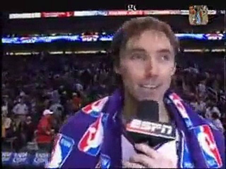 Steve Nash Chipped Tooth Interview