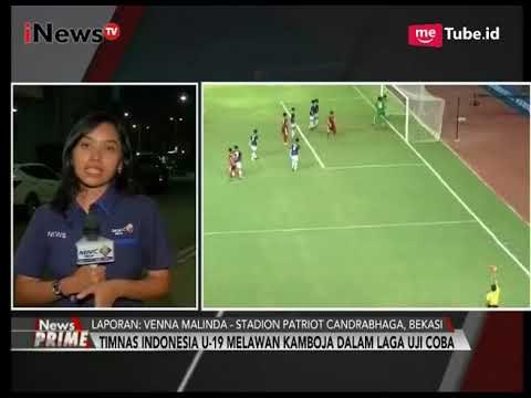 Laporan Suasana Terkini Pertandingan Sepakbola Indonesia U19 vs Kamboja U19 - iNews Prime 04/10
