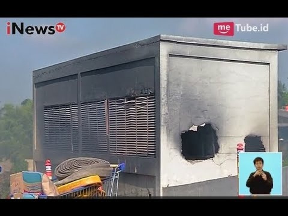 Kebakaran di Apartemen Bellevue, Petugas Damkar Masih Padamkan Kepulan Asap - iNews Siang 05/10