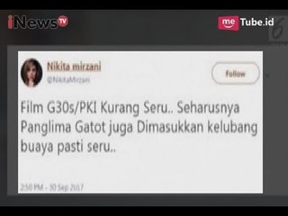 Cuitan Nikita untuk Panglima TNI Bisa Ditentukan Kebenarannya Dari Followers - iNews Petang 06/10