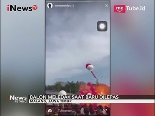 [Video Amatir] Balon Meledak Sebelum Dilepaskan, 15 Mahasiswa Baru Terluka - iNews Petang 07/10