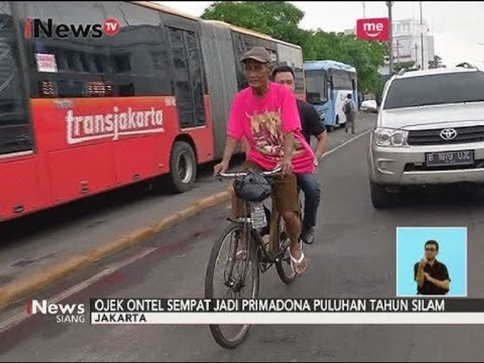 WOW, Asiknya Jalan-jalan Naik Ojek Ontel - iNews Siang 07/10