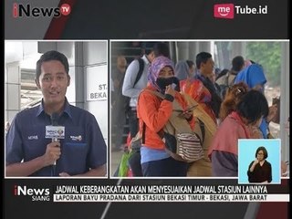 Скачать видео: Pasca Diresmikan Menhub, Stasiun Bekasi Timur Diramaikan Antusias Warga - iNews Siang 10/10