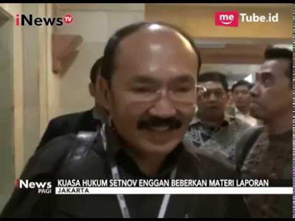 Lewat Kuasa Hukum, Setnov Laporkan KPK ke Bareskrim Polri - iNews Pagi 10/10
