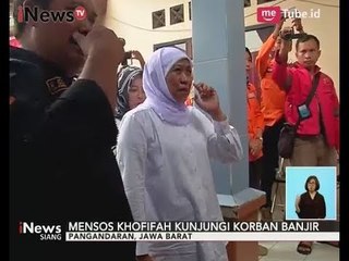 Download Video: Mensos & Wakil Bupati Pangandaran Kunjungi Dapur Umum Bencana Alam Pangandaran - iNews Siang 10/10