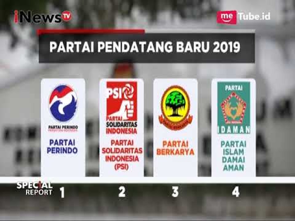 Tak Hanya Partai Perindo, Masih Ada 3 Partai Baru yang Siap Diverifikasi KPU - Special Report 09/10