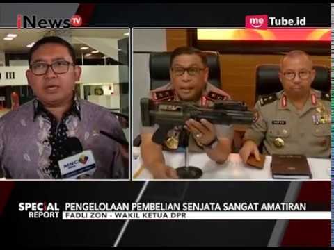 Fadli Zon Menilai Polemik Pembelian Senjata Disebabkan Kelalaian Pemerintah - Special Report 10/10