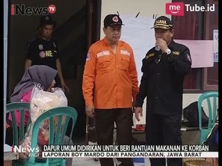 Laporan Kondisi Dapur Umum Bencana banjir & Longsor Pangandaran - iNews Pagi 10/10