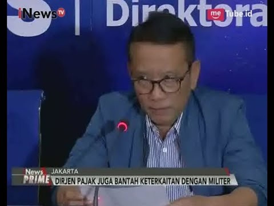 Terkait Dana Transfer Rp 18,9 T, Dirjen Pajak Bantah Keterkaitan Dengan Militer - iNews Prime 10/10