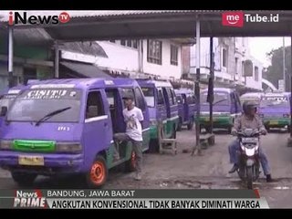 Video herunterladen: Pelarangan Transportasi Online, Warga Bandung Tak Minati Angkutan Konvensional - iNews Prime 12/10