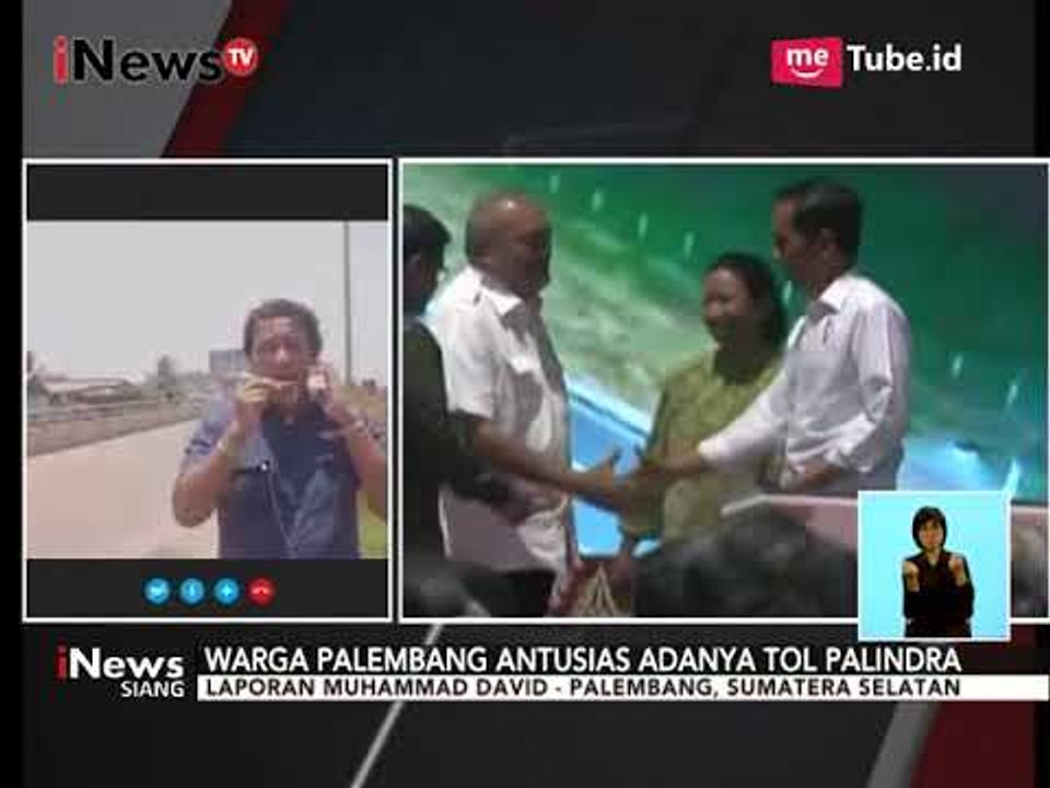 Telah Diresmikan, Jalan Tol Palindra Disambut Antusias Warga Palembang - iNews Siang 13/10