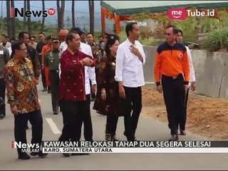 Presiden Jokowi Kunjungi Kawasan Relokasi Pengungsi Gunung Sinabung - iNews Malam 14/10
