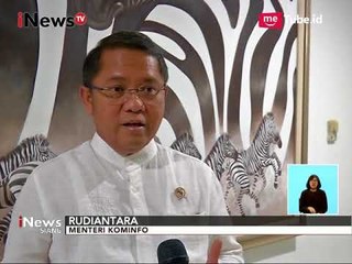 Menkominfo Rudiantara Sosialisasikan Aturan Validasi Pelanggan Telepon Selular - iNews Siang 14/10