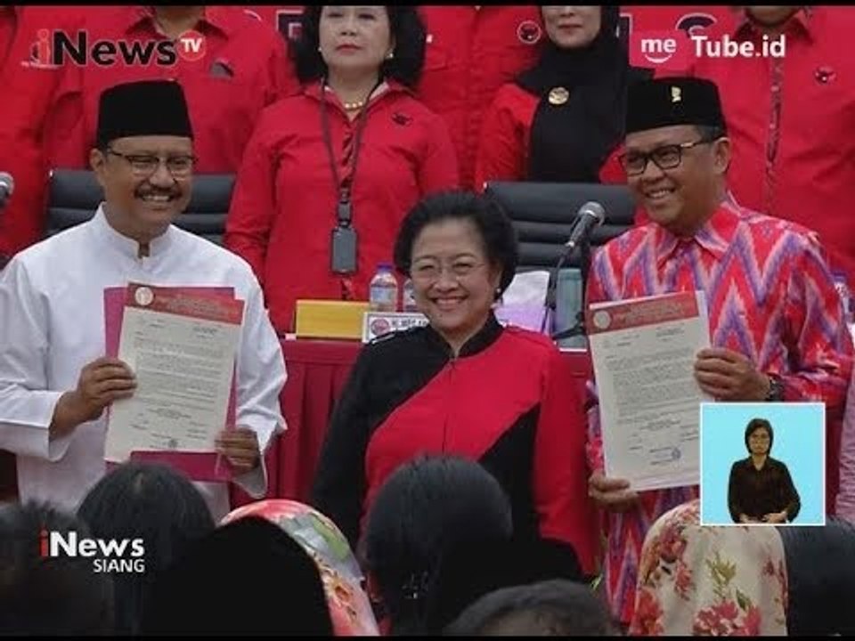 Inilah Calon Gubernur Sulsel dan Jatim yang Diusung PDIP - iNews Siang 15/10