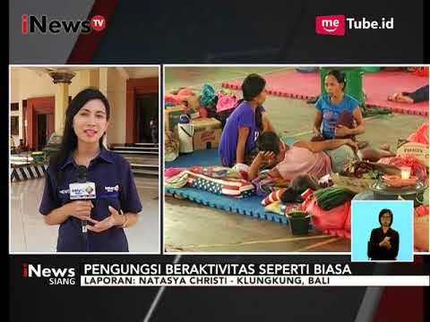 Kondisi Terkini Pengungsi Gunung Agung di Gor Swecapura - iNews Siang 15/10