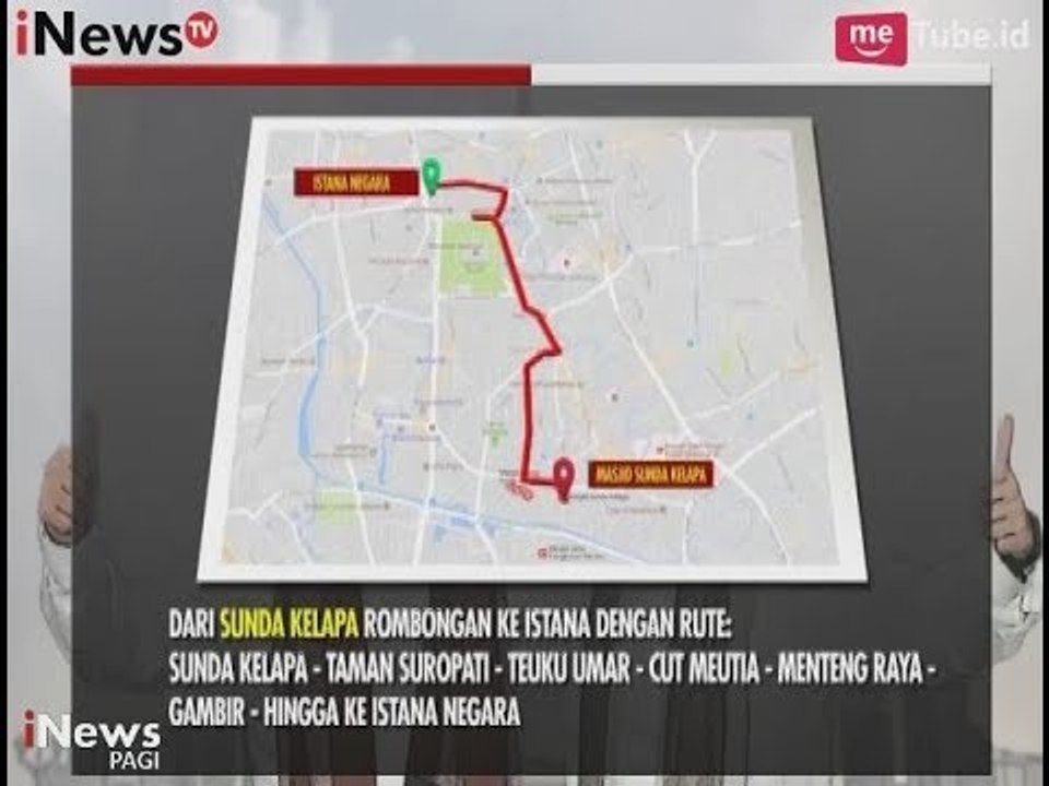 Berikut Rute yang Akan Dilalui Anies-Sandi, Jelang Pelantikan - iNews Pagi 16/10