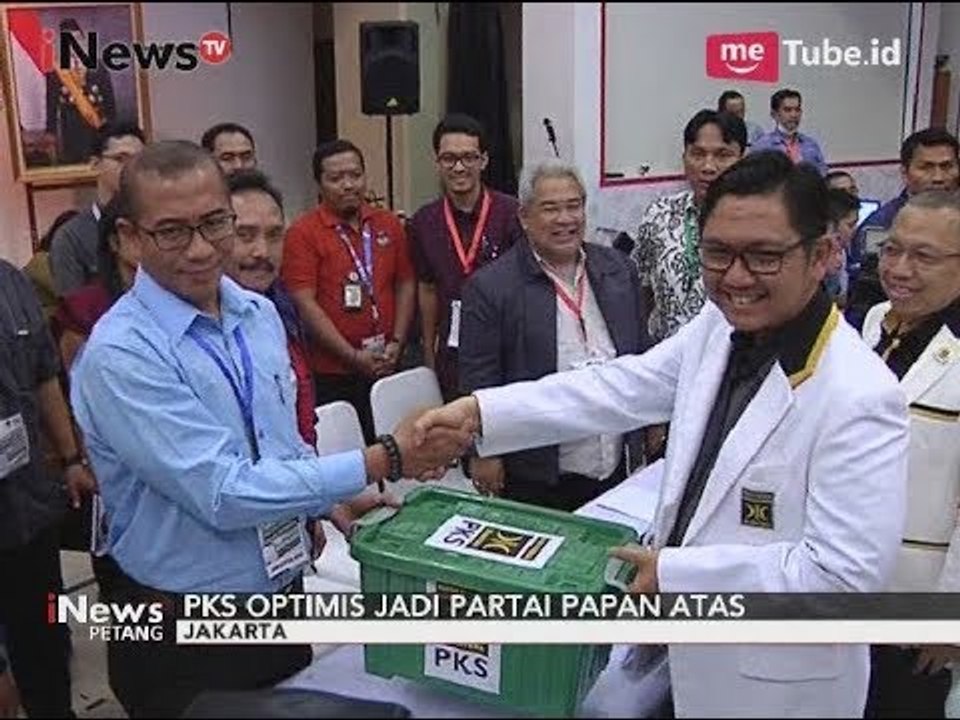 PKS Resmi Mendaftar Sebagai Calon Peserta Pemilu 2019 - iNews Petang 14/10