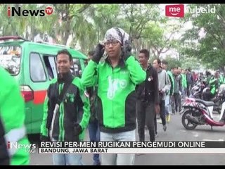 Pengemudi Online Unjuk Rasa, Para Warga Bandung Terkena Dampaknya - iNews Pagi 17/10