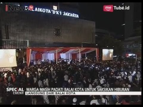 Warga Masih Terus Padati Kawasan Balai Kota Untuk Rayakan Pesta Rakyat Jakarta - Special Event 16/10