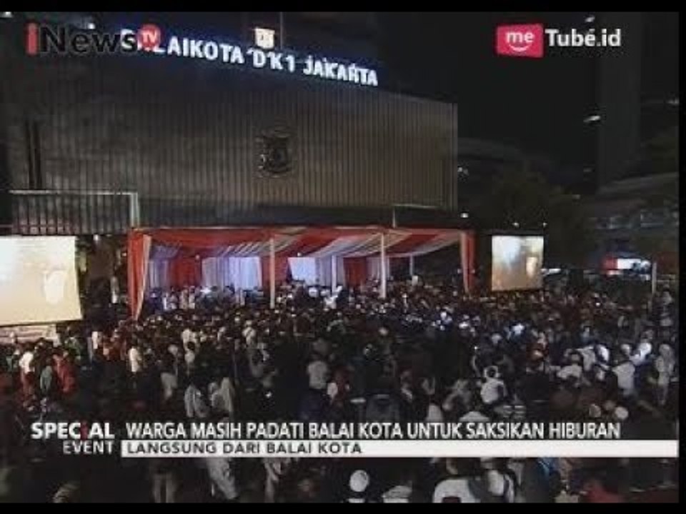Warga Masih Terus Padati Kawasan Balai Kota Untuk Rayakan Pesta Rakyat Jakarta - Special Event 16/10