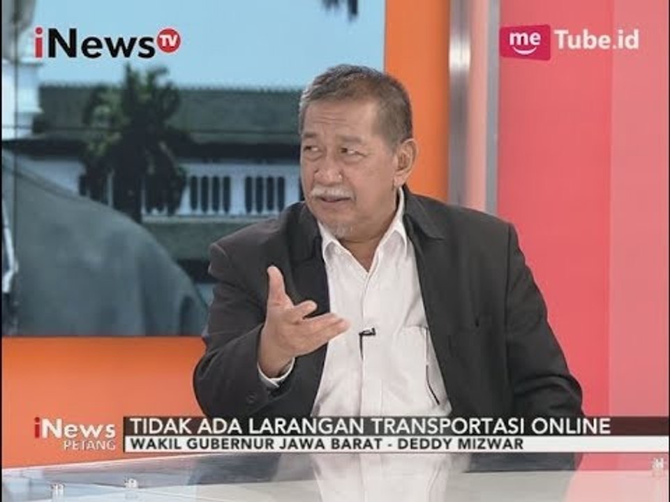 Deddy Mizwar: Tidak Ada Larangan Transportasi Online - iNews Petang 17/10