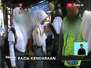 Sejumlah Pelajar di Grobogan Merengek Kepada Polisi Saat Ditilang - iNews Siang 17/10