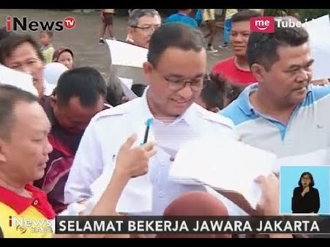 Sidak Sekolah, Anies-Sandi Disambut Puluhan Siswa SD - iNews Siang 18/10