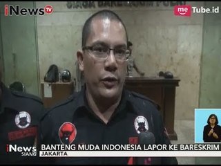 Banteng Muda Indonesia Laporkan Pidato "Pribumi" Anies ke Bareskrim - iNews Siang 18/10