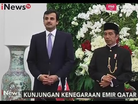 Emir Qatar Datangi Indonesia Bersama 9 Menteri & 43 Pengusaha - iNews Malam 18/10