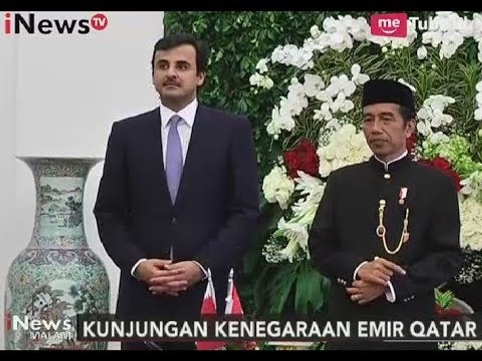 Emir Qatar Datangi Indonesia Bersama 9 Menteri & 43 Pengusaha - iNews Malam 18/10