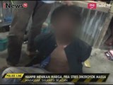 Hampir Menikam Warga, Seorang Pria Stres Babak Belur Diamuk Massa - Police Line 19/10