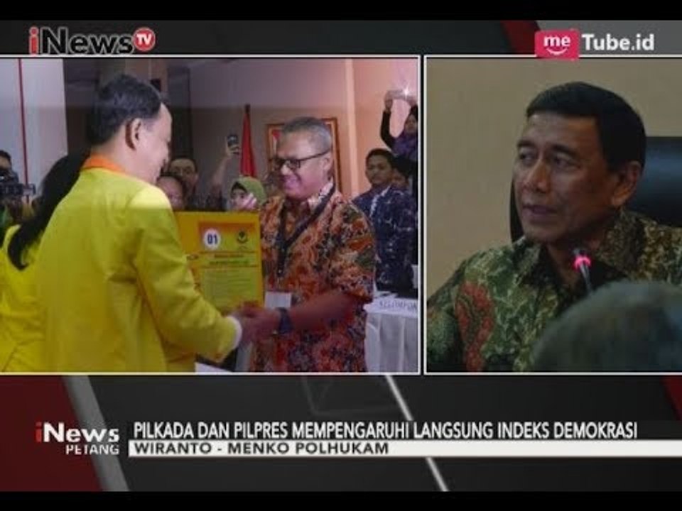 Menko Polhukam Menyatakan Kesadaran Politik Indonesia Meningkat - iNews Petang 19/10