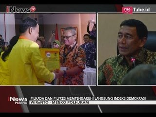 Menko Polhukam Menyatakan Kesadaran Politik Indonesia Meningkat - iNews Petang 19/10