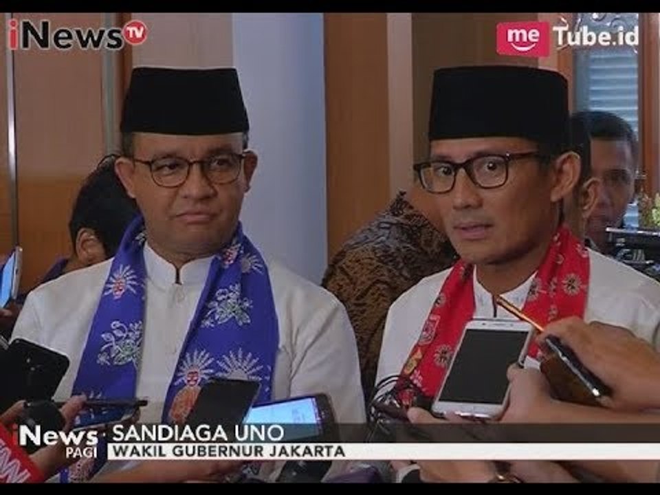 Jawaban Anies-Sandi Terkait Banjir DKI Jakarta - iNews Pagi 20/10
