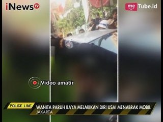 Download Video: [Video Amatir] Seorang Wanita Bugil Melakukan Tabrak Lari - Police Line 19/10