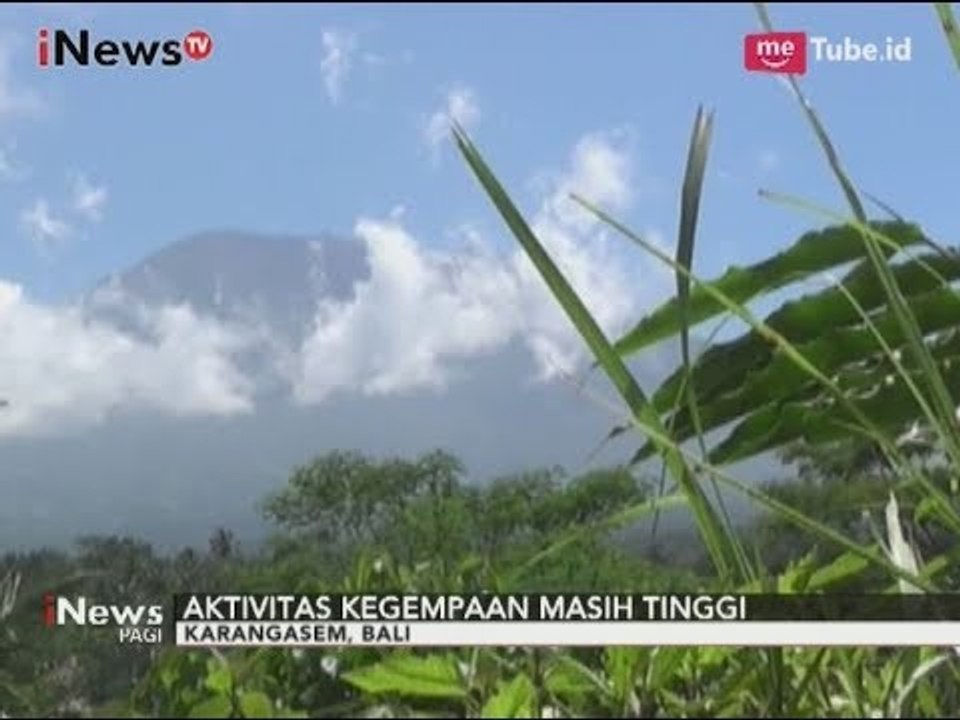Memasuki Hari ke 25 Status Awas Gn Agung, Intensitas Kegempaan Bertambah Tinggi - iNews Pagi 19/10