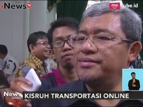Kisruh Angkutan, Gubernur Jabar Sebut Tak Ada Larangan untuk Transportasi Online - iNews Siang 19/10