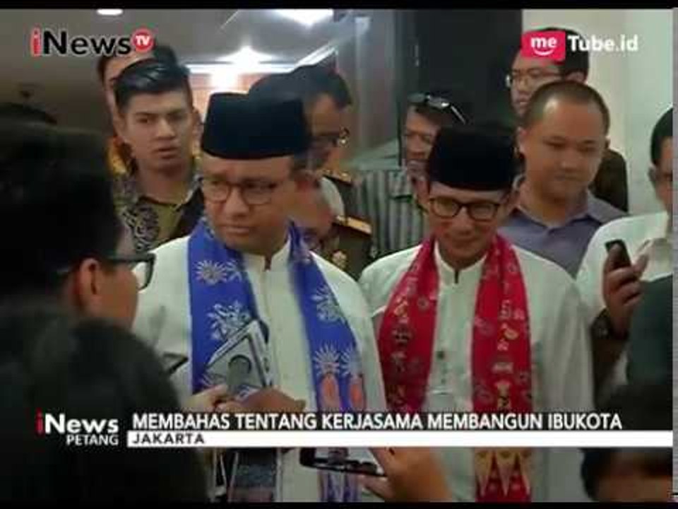 Anies-Sandi Kunjungi Kejati DKI Jakarta untuk Membangun Ibu Kota Indonesia -  iNews Petang 19/10