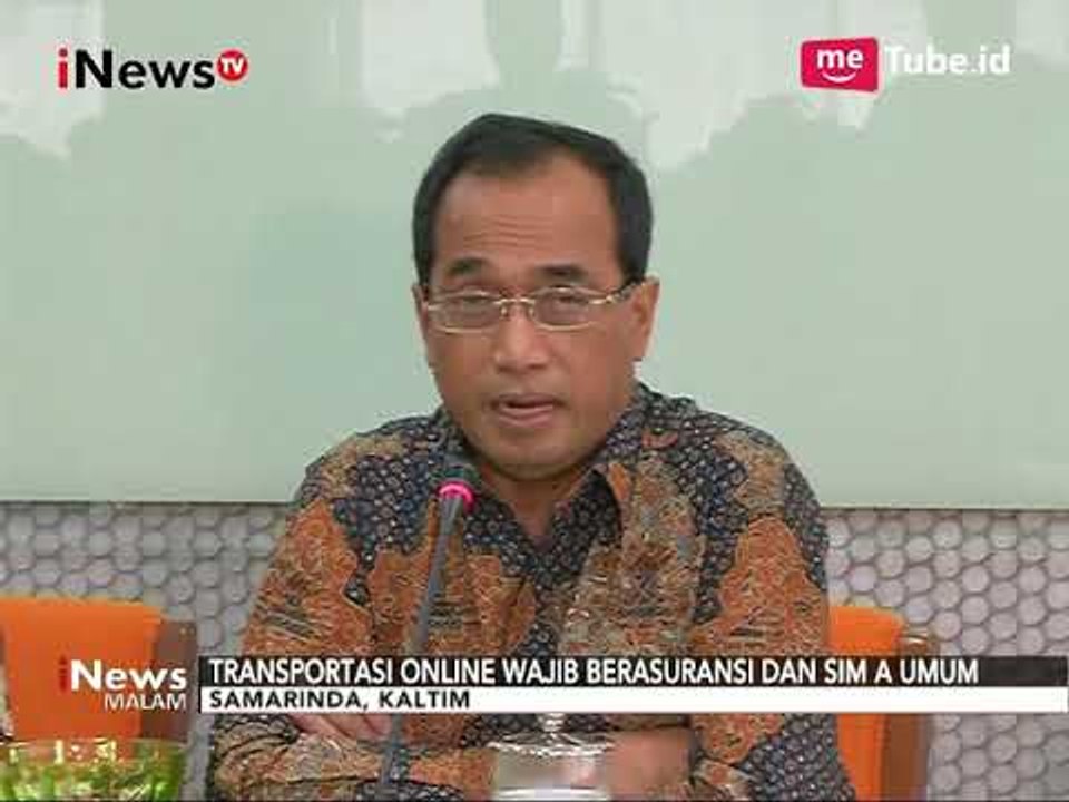 Inilah Penjelasan Aturan Baru Transportasi Online Oleh Kemenhub - iNews Malam 20/10