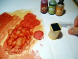 How to Make marbled paper with alcohol inks