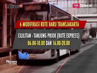 Inilah Jalur Rute Baru Transjakarta yang Telah Dimodifikasi - iNews Petang 21/10