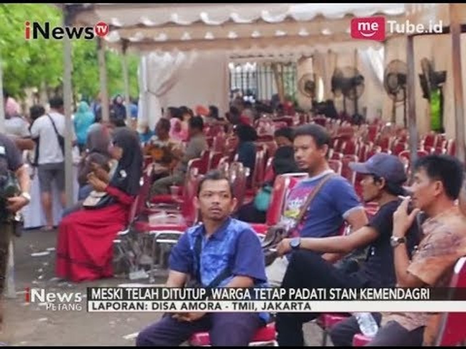 Meski Hari Libur, Warga Serbu Tempat Perekaman & Pencetakan e-KTP di TMII - iNews Petang 21/10